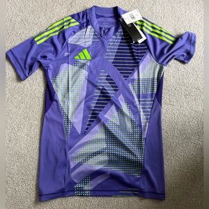 ADIDAS TIRO24 PRO GK JERSEY SHORT SLEEVE PURPLE